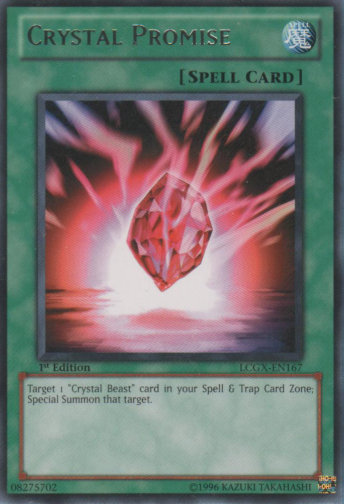 Crystal Promise [LCGX-EN167] Rare Yu-Gi-Oh!