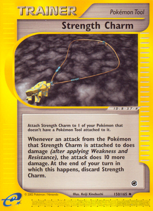 Strength Charm (150/165) [Expedition: Base Set] Pokémon