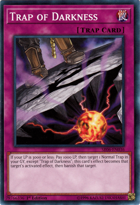 Trap of Darkness [SR06-EN036] Common Yu-Gi-Oh!