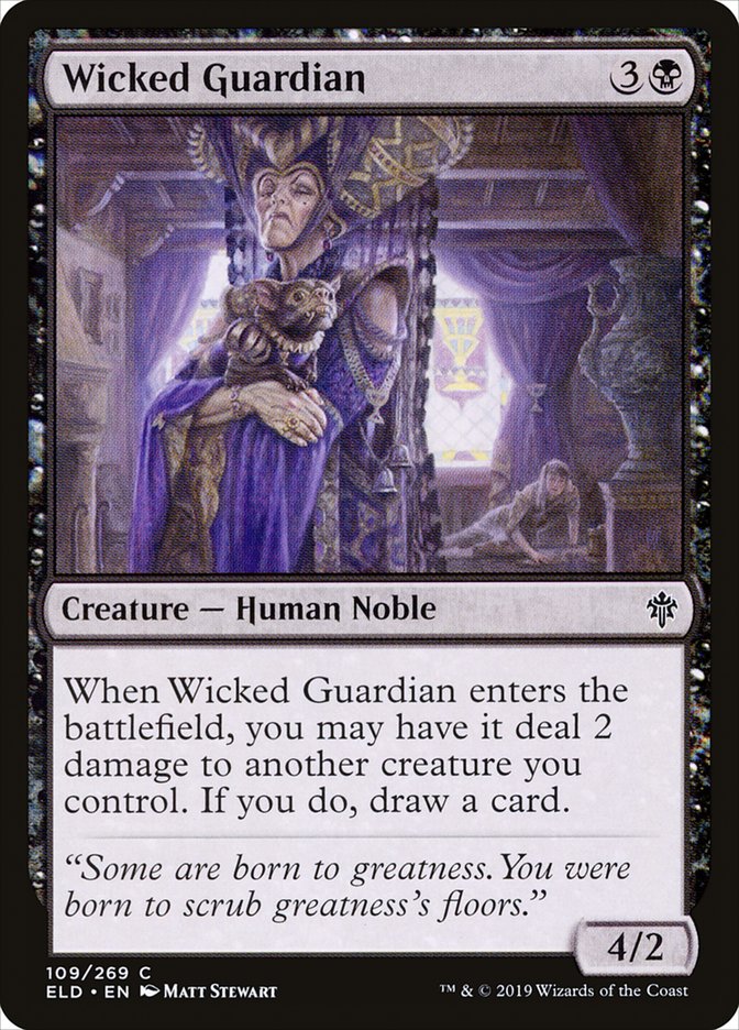 Wicked Guardian [Throne of Eldraine] Magic: The Gathering