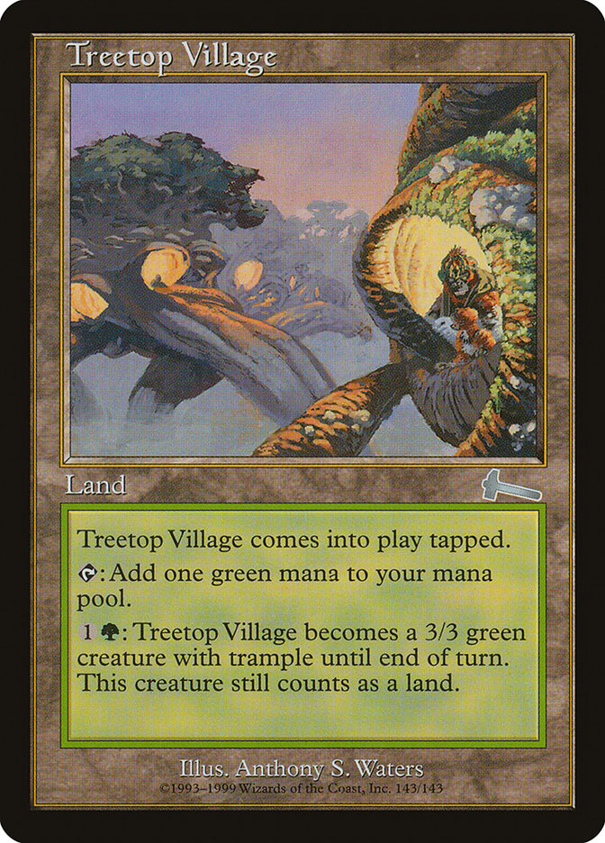 Treetop Village [Urza's Legacy] Magic: The Gathering