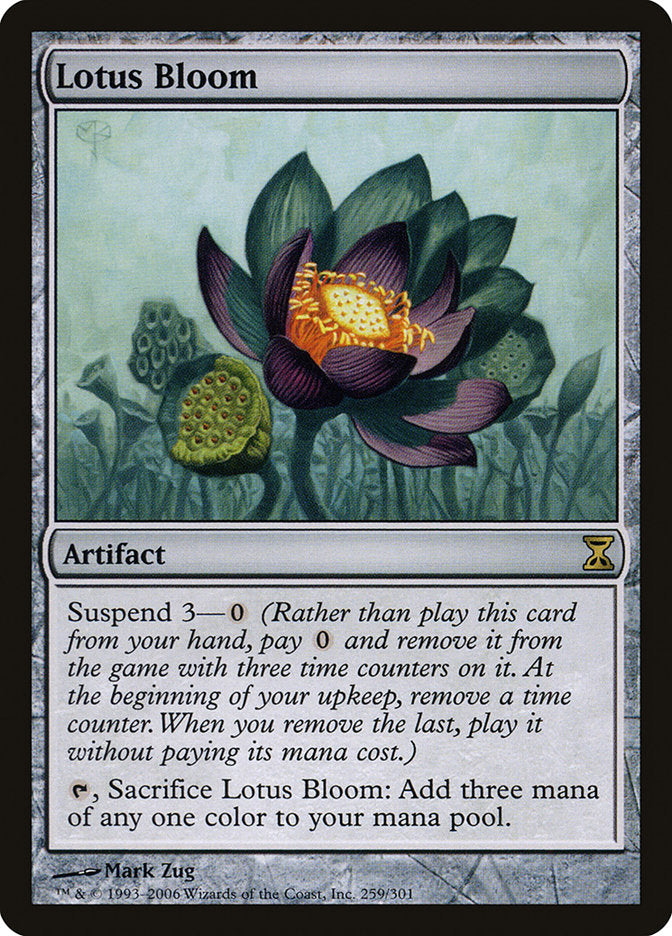 Lotus Bloom [Time Spiral] Magic: The Gathering