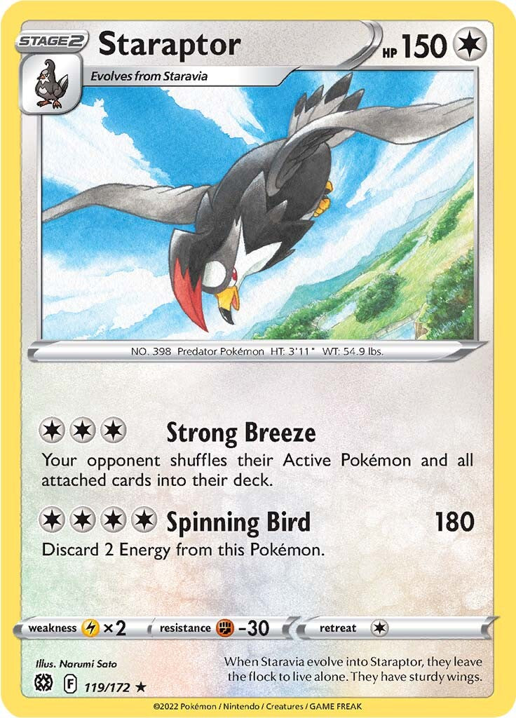 Staraptor (119/172) [Sword & Shield: Brilliant Stars] Pokémon