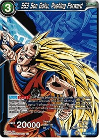 SS3 Son Goku, Pushing Forward (BT6-029) [Magnificent Collection Gogeta Version] Dragon Ball Super