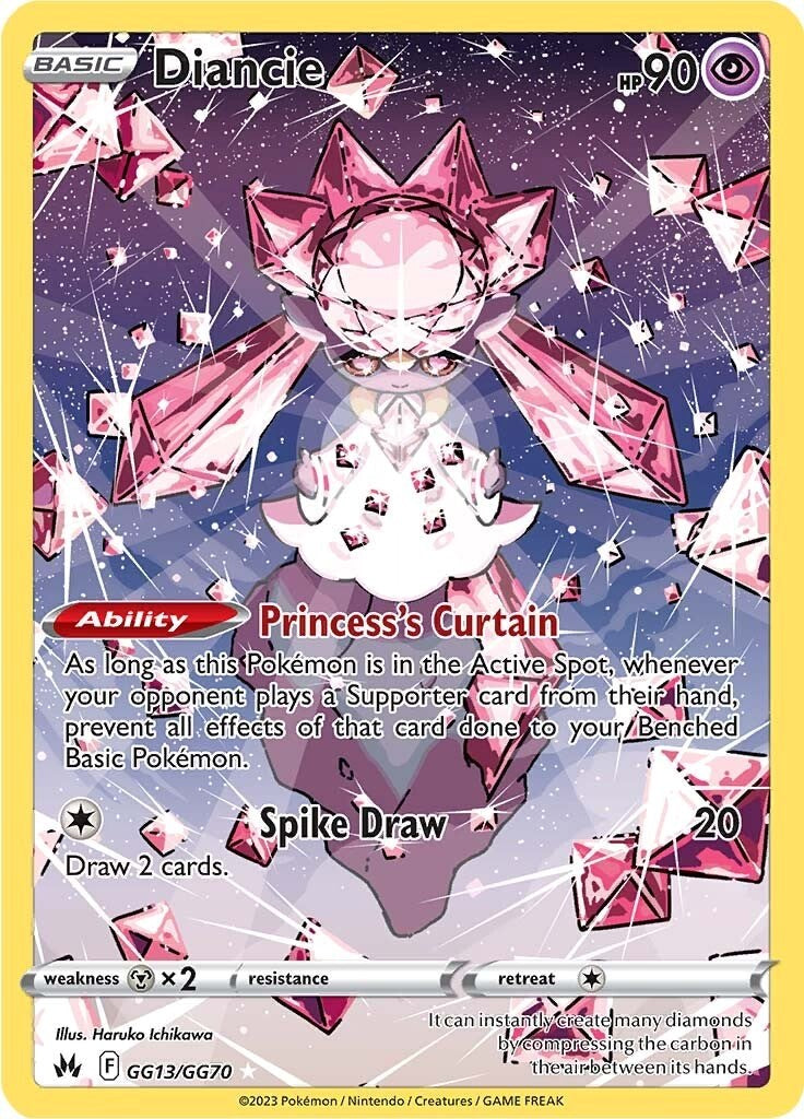 Diancie (GG13/GG70) [Sword & Shield: Crown Zenith] Pokémon