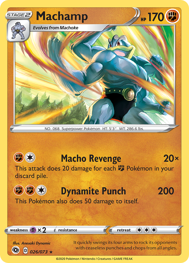 Machamp (026/073) [Sword & Shield: Champion's Path] Pokémon