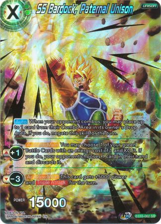 SS Bardock, Paternal Unison (BT10-062) [Rise of the Unison Warrior] Dragon Ball Super