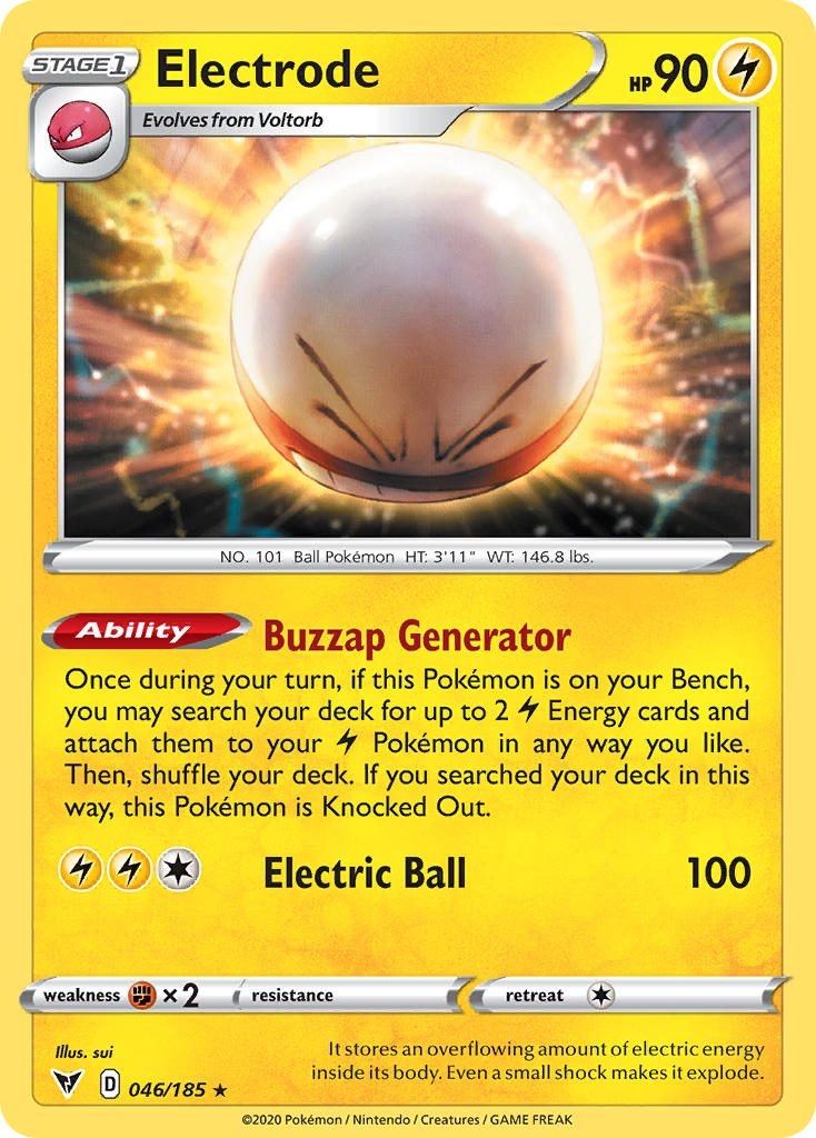 Electrode (046/185) [Sword & Shield: Vivid Voltage] Pokémon