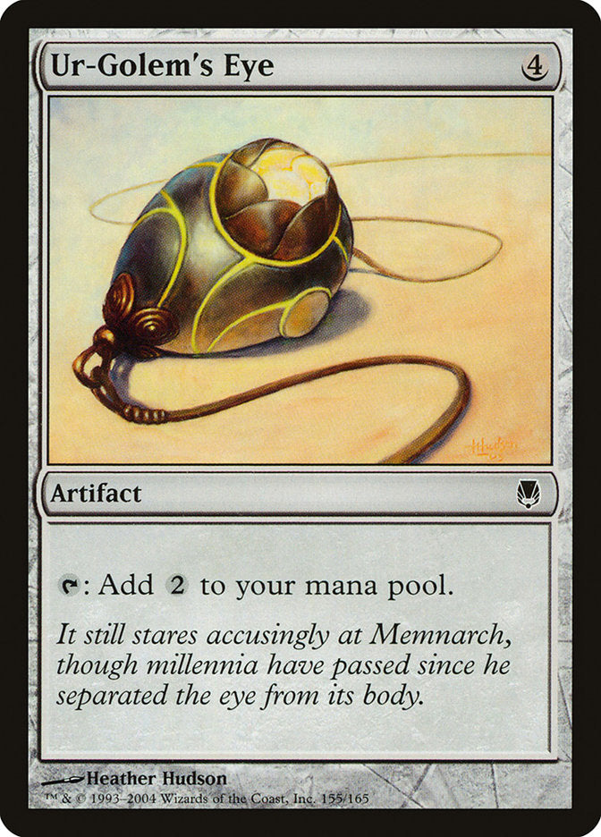 Ur-Golem's Eye [Darksteel] Magic: The Gathering