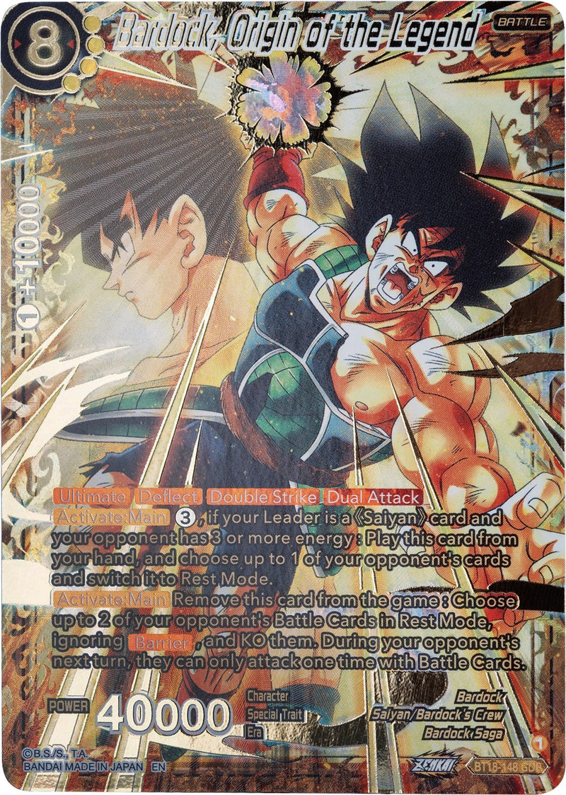 Bardock, Origin of the Legend (GDR) (BT18-148) [Dawn of the Z-Legends] Dragon Ball Super