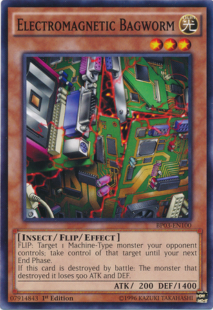 Electromagnetic Bagworm [BP03-EN100] Common Yu-Gi-Oh!