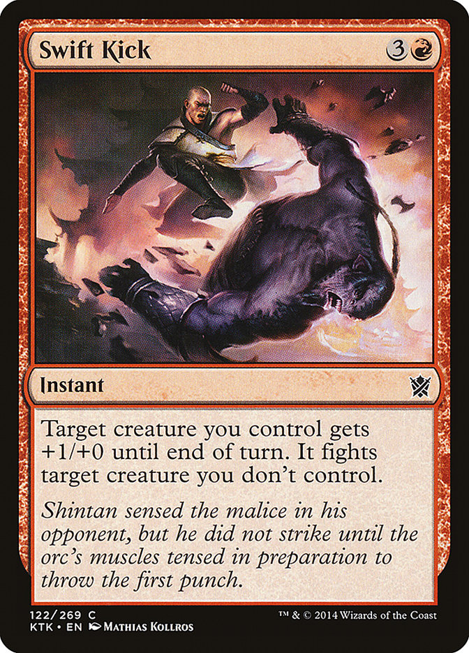 Swift Kick [Khans of Tarkir] Magic: The Gathering