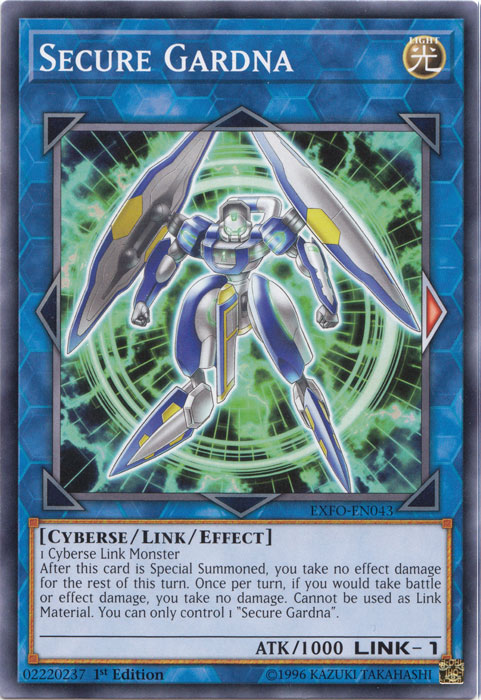 Secure Gardna [EXFO-EN043] Common Yu-Gi-Oh!