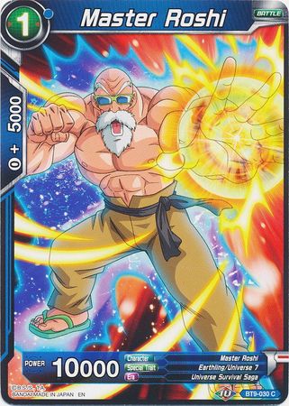 Master Roshi (BT9-030) [Universal Onslaught] Dragon Ball Super