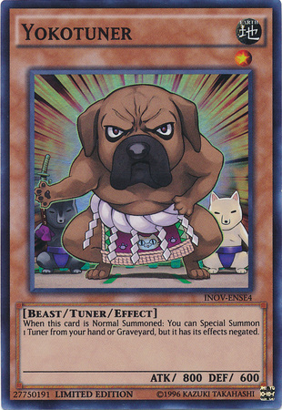 Yokotuner [INOV-ENSE4] Super Rare Yu-Gi-Oh!