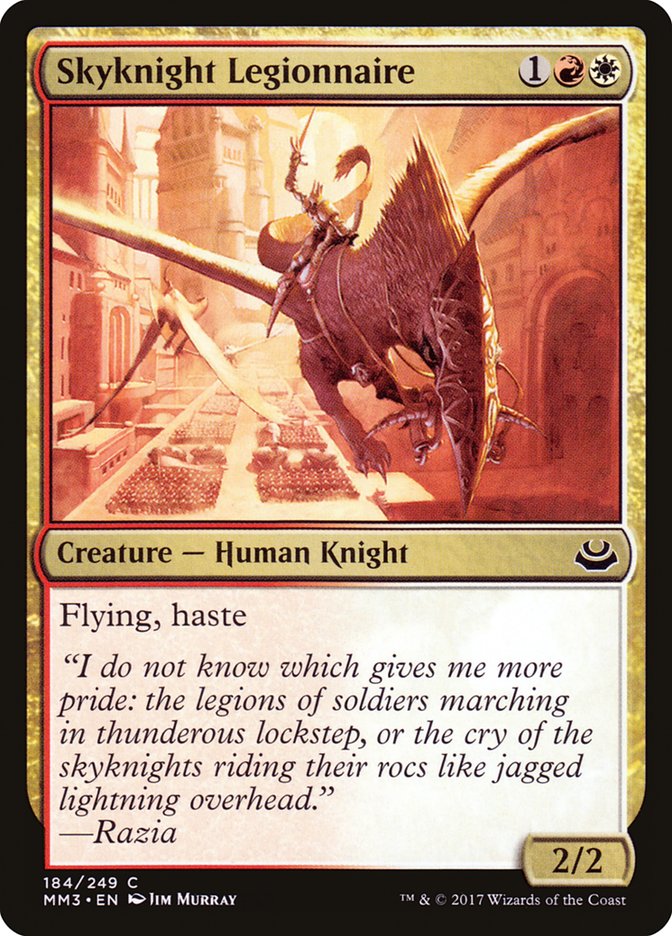 Skyknight Legionnaire [Modern Masters 2017] Magic: The Gathering