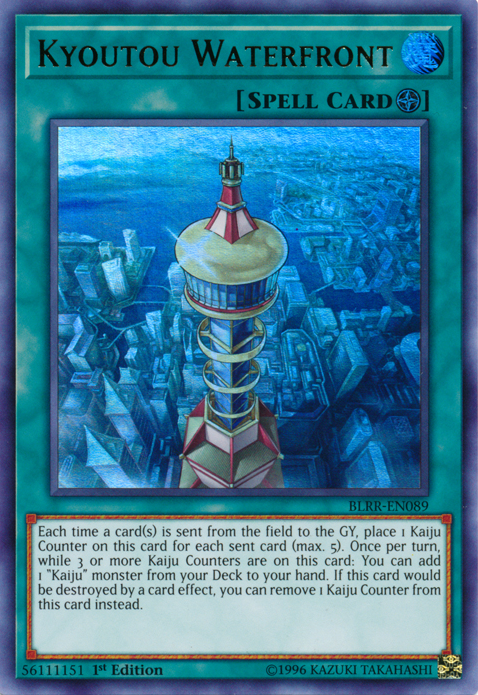 Kyoutou Waterfront [BLRR-EN089] Ultra Rare Yu-Gi-Oh!