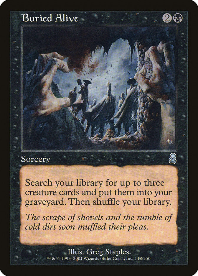 Buried Alive [Odyssey] Magic: The Gathering