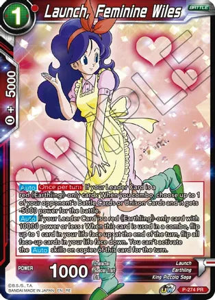 Launch, Feminine Wiles (P-274) [Mythic Booster] Dragon Ball Super