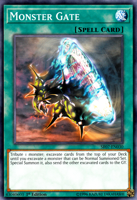 Monster Gate [SR07-EN030] Common Yu-Gi-Oh!