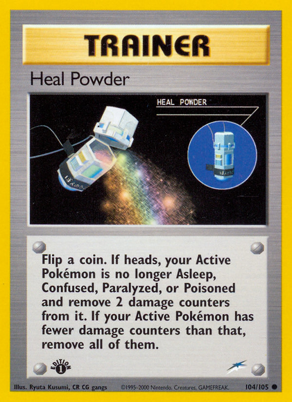 Heal Powder (104/105) [Neo Destiny 1st Edition] Pokémon