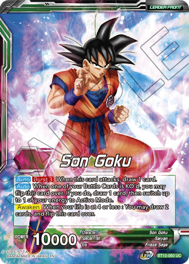 Son Goku // Ferocious Strike SS Son Goku (BT10-060) [Theme Selection: History of Son Goku] Dragon Ball Super