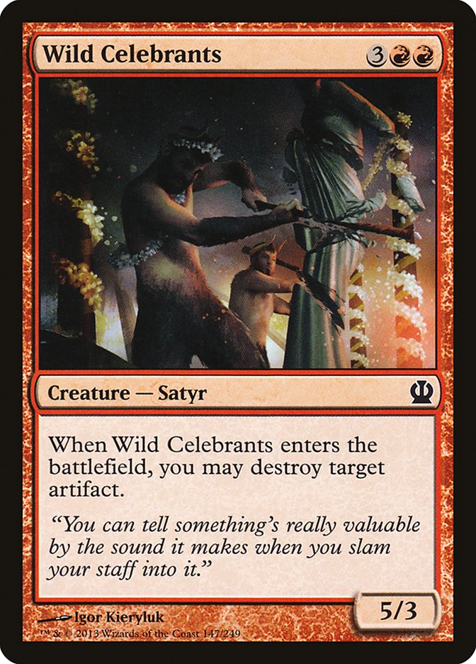 Wild Celebrants [Theros] Magic: The Gathering