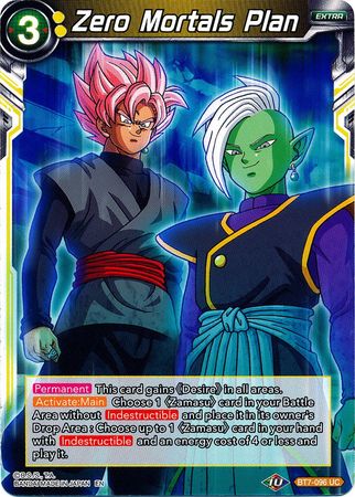 Zero Mortals Plan (BT7-096) [Assault of the Saiyans] Dragon Ball Super