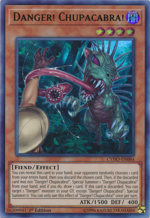 Danger! Chupacabra! [CYHO-EN084] Ultra Rare Yu-Gi-Oh!