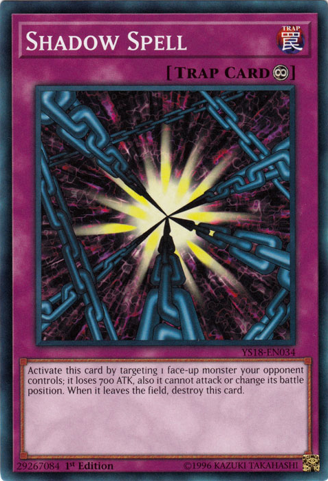 Shadow Spell [YS18-EN034] Common Yu-Gi-Oh!