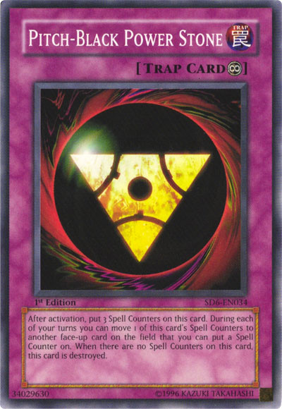 Pitch-Black Power Stone [SD6-EN034] Common Yu-Gi-Oh!