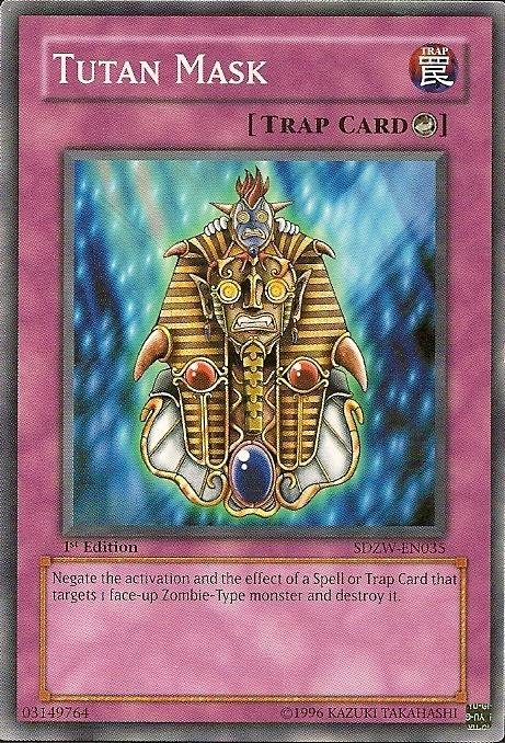 Tutan Mask [SDZW-EN035] Common Yu-Gi-Oh!
