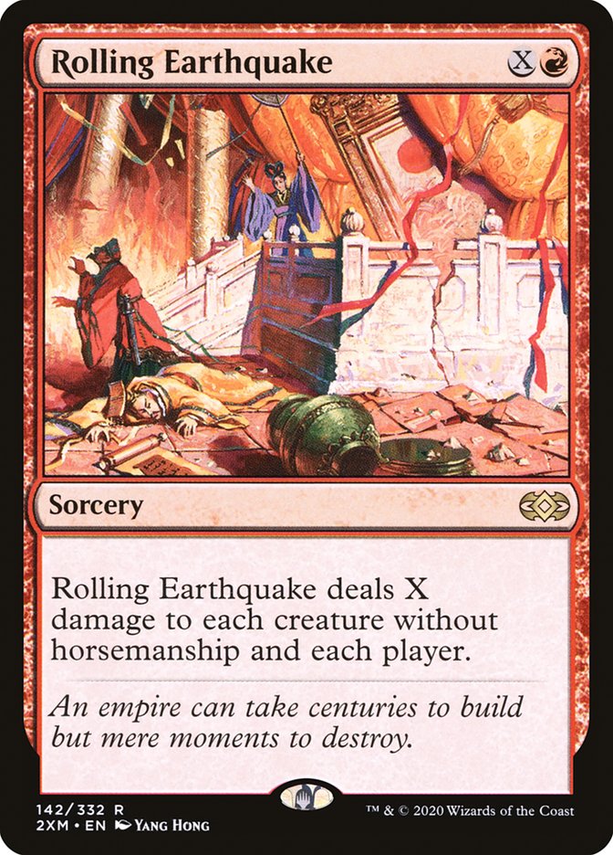 Rolling Earthquake [Double Masters] Magic: The Gathering
