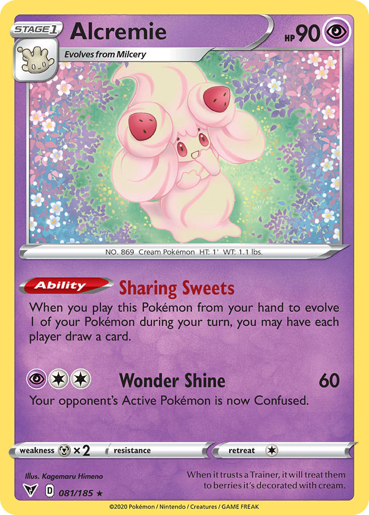 Alcremie (081/185) [Sword & Shield: Vivid Voltage] Pokémon