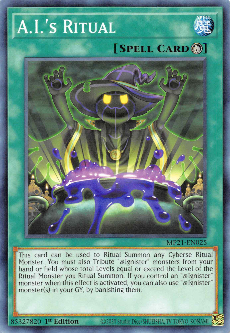 A.I.'s Ritual [MP21-EN025] Common Yu-Gi-Oh!