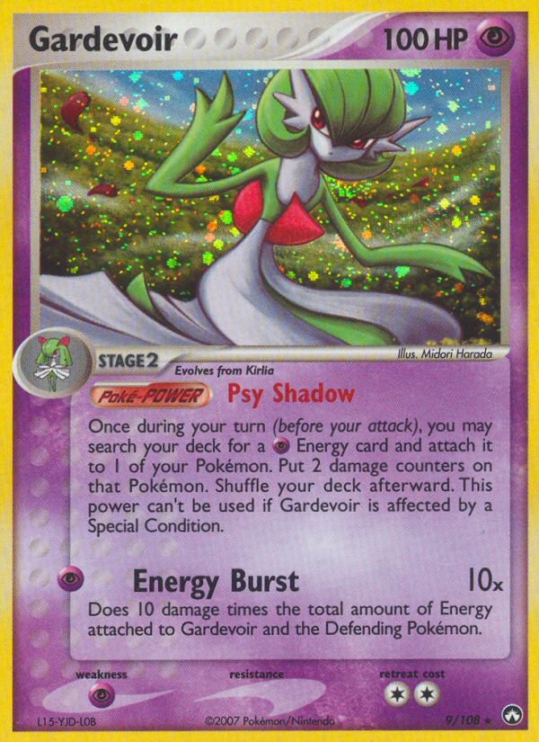 Gardevoir (9/108) [EX: Power Keepers] Pokémon