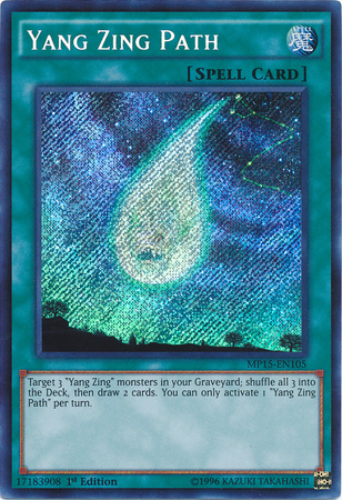 Yang Zing Path [MP15-EN105] Secret Rare Yu-Gi-Oh!