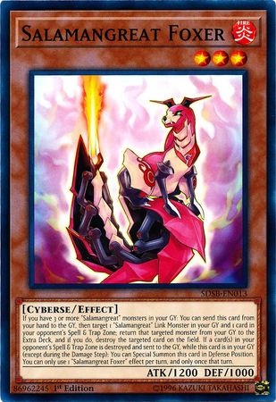 Salamangreat Foxer [SDSB-EN013] Common Yu-Gi-Oh!