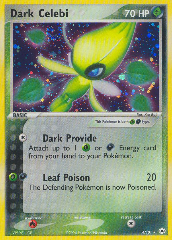 Dark Celebi (4/101) [EX: Hidden Legends] Pokémon