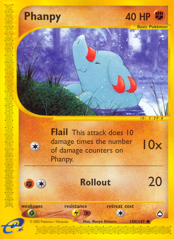 Phanpy (100/147) [Aquapolis] Pokémon