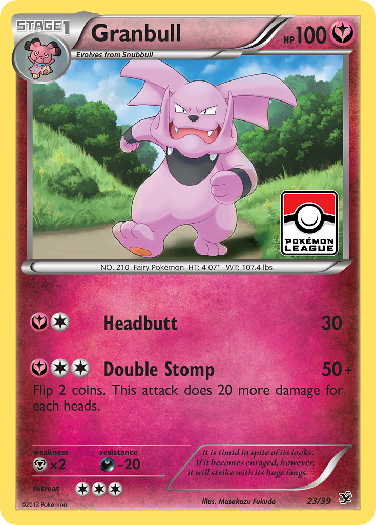 Granbull (23/39) [XY: Kalos Starter Set] Pokémon