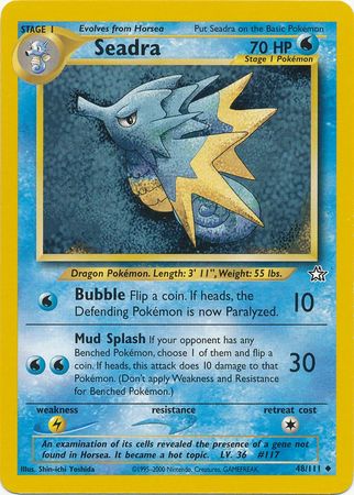 Seadra (48/111) [Neo Genesis Unlimited] Pokémon