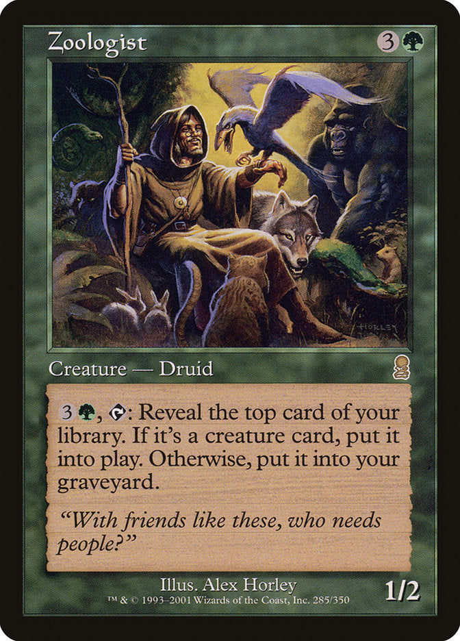 Zoologist [Odyssey] Magic: The Gathering