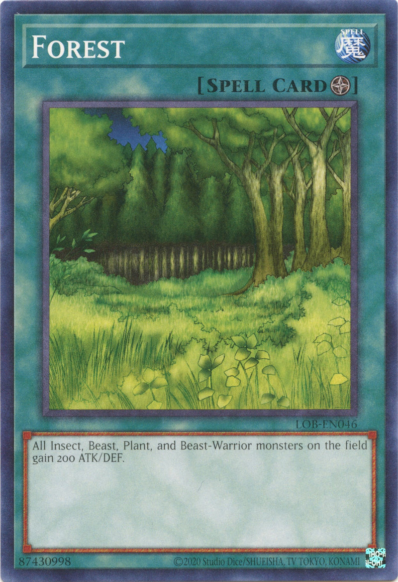 Forest (25th Anniversary) [LOB-EN046] Common Yu-Gi-Oh!