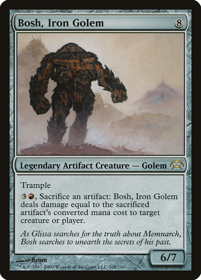 Bosh, Iron Golem [Planechase] Magic: The Gathering