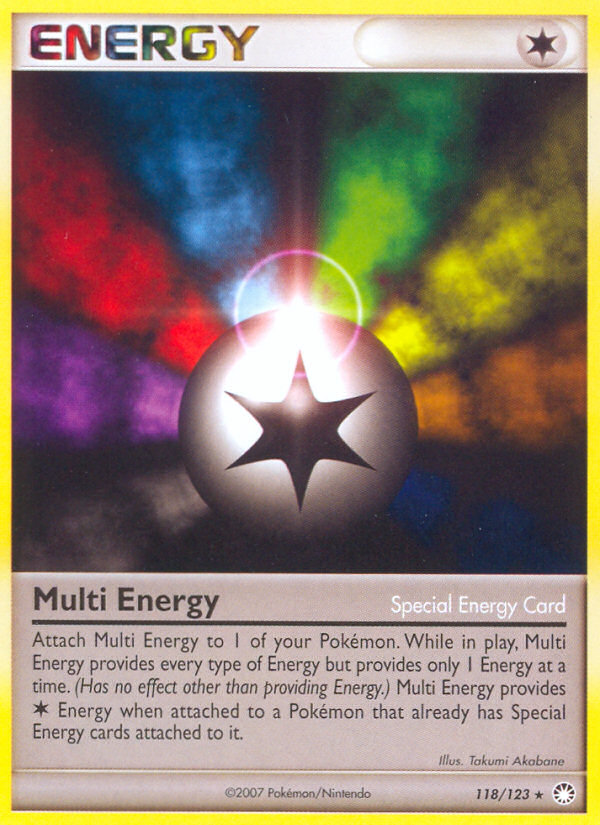 Multi Energy (118/123) [Diamond & Pearl: Mysterious Treasures] Pokémon