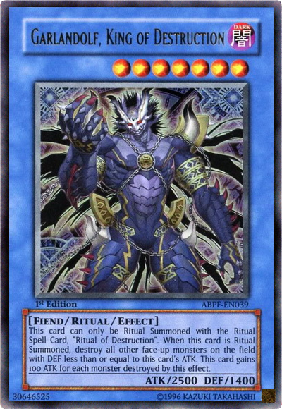 Garlandolf, King of Destruction [ABPF-EN039] Ultra Rare Yu-Gi-Oh!