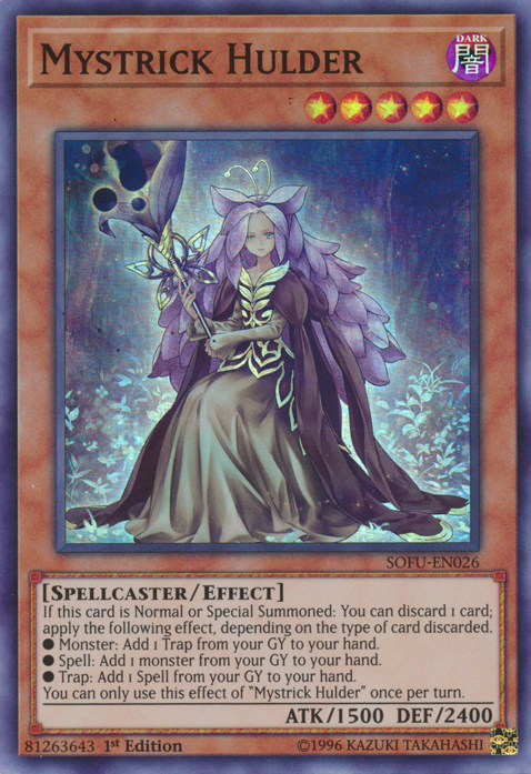 Mystrick Hulder [SOFU-EN026] Super Rare Yu-Gi-Oh!