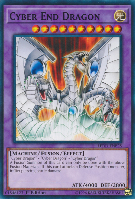 Cyber End Dragon [LEDD-ENB25] Common Yu-Gi-Oh!