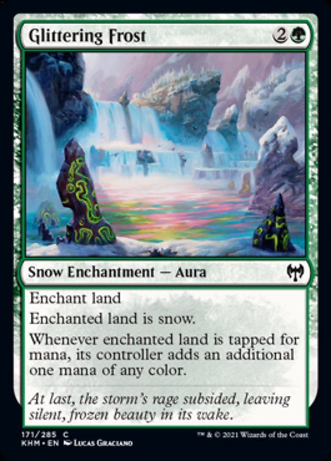 Glittering Frost [Kaldheim] Magic: The Gathering